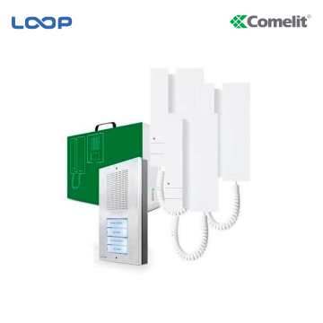 Kit Interphone comelit – 3 postes - Meilleur Prix Tunisie
