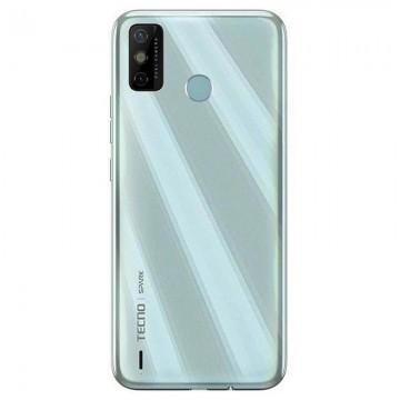Smartphone Tecno Spark 6 Go – Blanc - Meilleur Prix Tunisie