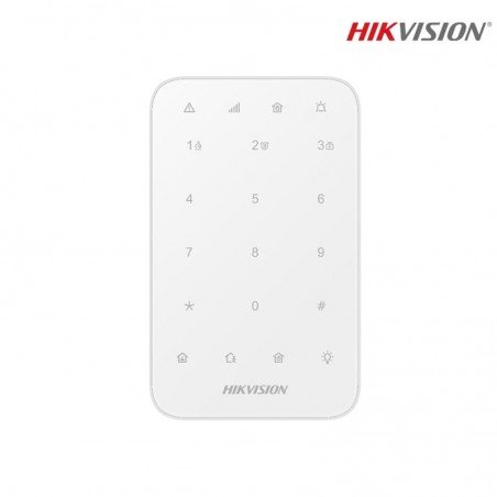 Clavier led sans fil DS-PK1-E-WE pour Alarme Hikvision AX PRO