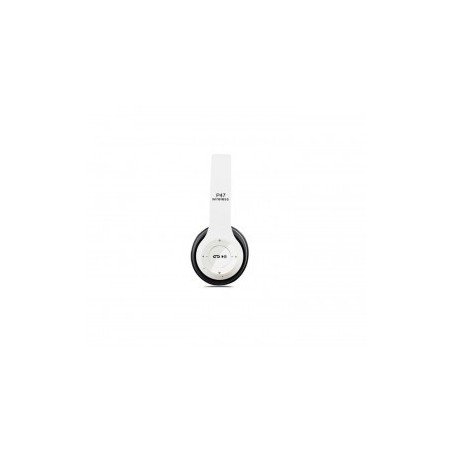 Casque P47 MP3 Bluetooth Blanc