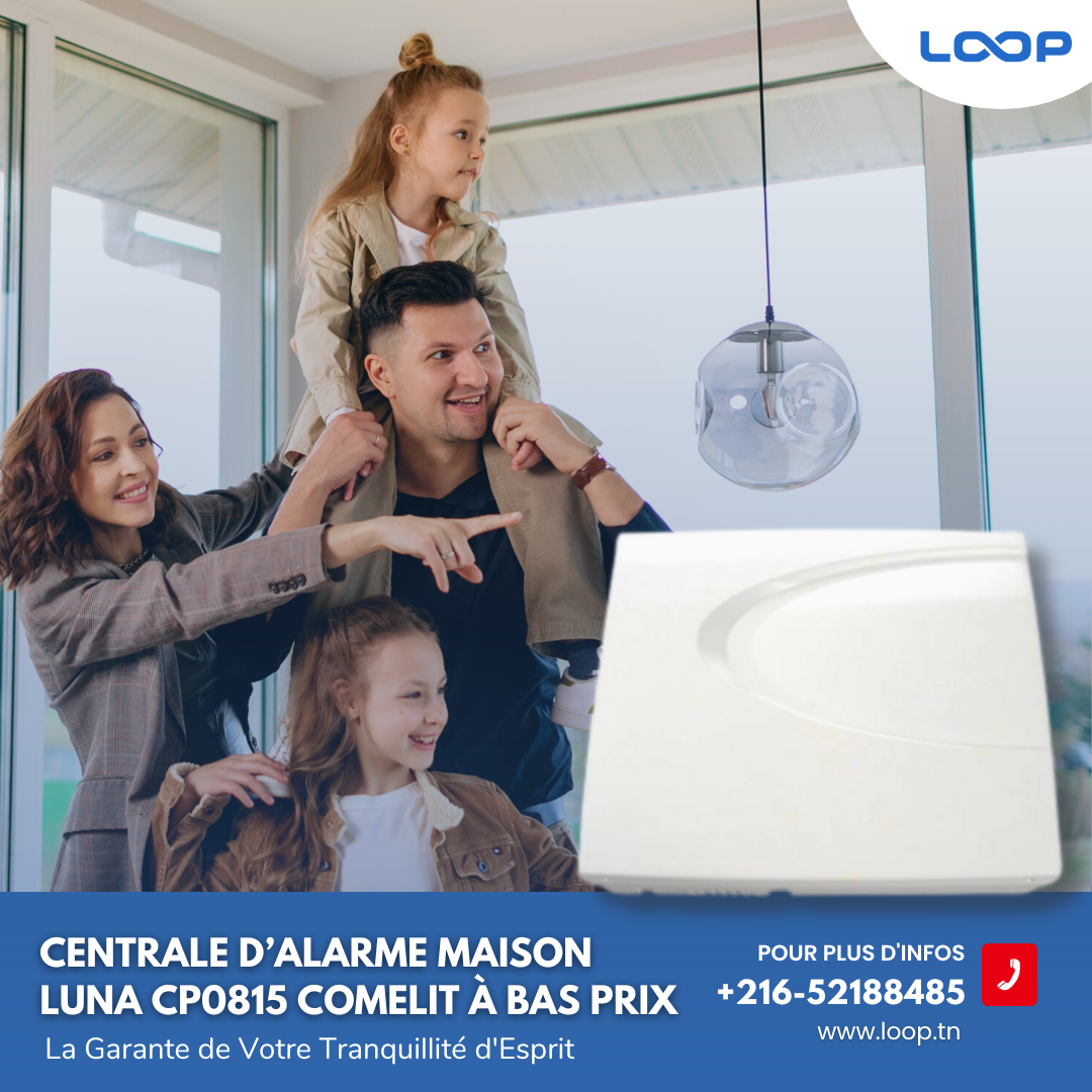 Centrale D’alarme Comelit – Luna CP0815 - Meilleur Prix Tunisie