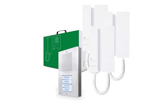 Kit Interphone 3 Poste Comelit